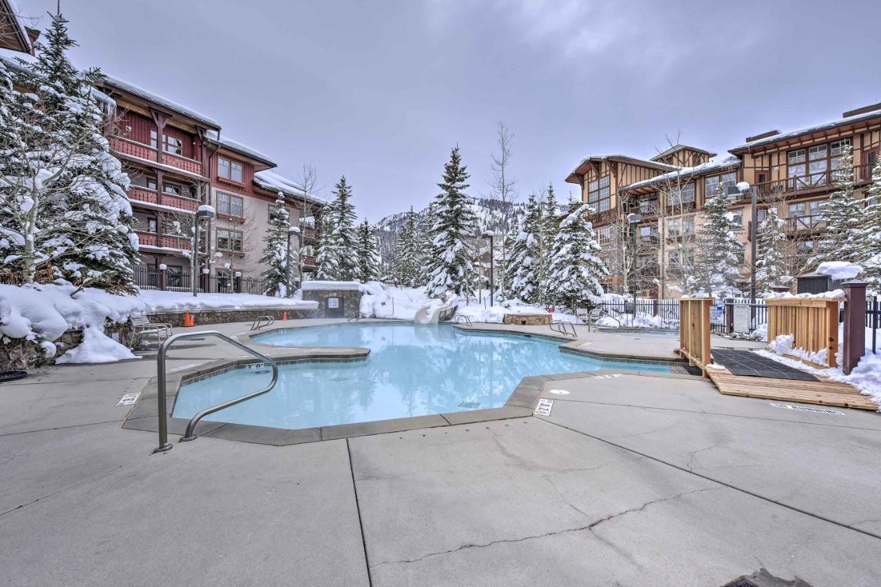 Solitude Mountain Slopeside Ski Condo With Hot Tub! Brighton Exteriör bild