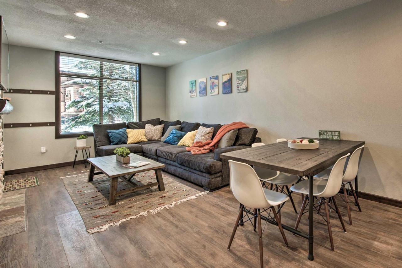 Solitude Mountain Slopeside Ski Condo With Hot Tub! Brighton Exteriör bild