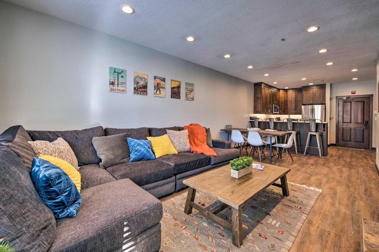 Solitude Mountain Slopeside Ski Condo With Hot Tub! Brighton Exteriör bild